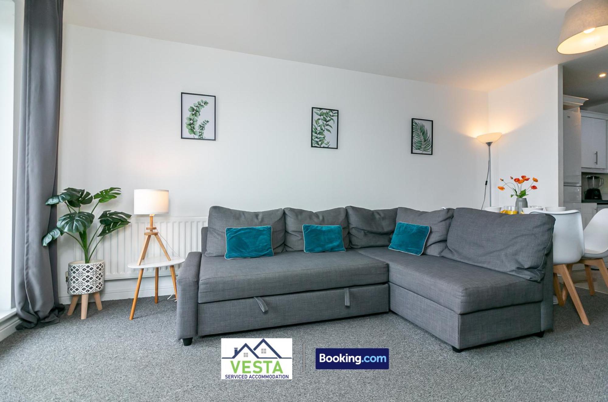 Two Bedrooms Apartment By Vesta Serviced Accommodation & Short Lets Hatfield With Free Wifi Kültér fotó