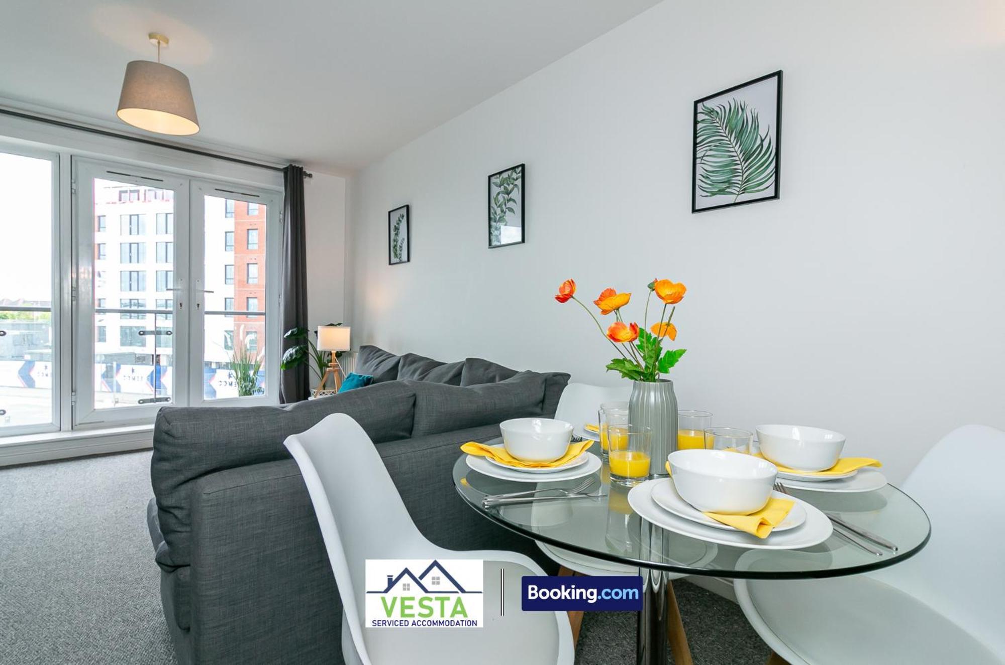 Two Bedrooms Apartment By Vesta Serviced Accommodation & Short Lets Hatfield With Free Wifi Kültér fotó